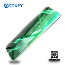 ADDKEY Flusso Specchietto retrovisore Dell’automobile Dvr del precipitare Della Macchina Fotografica avtoregistrator 10 IPS Touch Screen Full HD 1080 P Registratore Dell’automobile dash cam