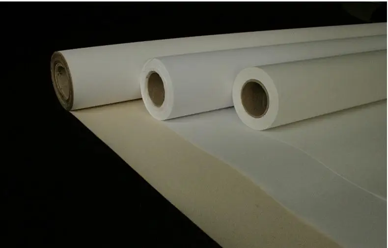 2 rolls 24in*18m matte cotton inkjet blank canvas rolls for pigment/dye inkjet printerin Photo