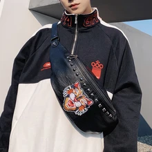 Tidog Китайский ветер символ Молодежный нагрудный мешок