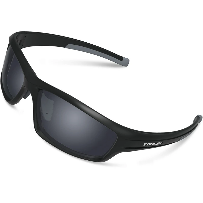 Унисекс поляризованные солнцезащитные очки для Для мужчин Для женщин модные очки UV400 очки поляризованные для вождения, рыбной ловли, бег походные очки - Цвет линз: Black