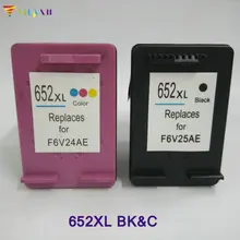 Remanufactuerd Ink Cartridge 652 652 XL For HP Deskjet 1115 1118 2135 2136 2138 3635 3636