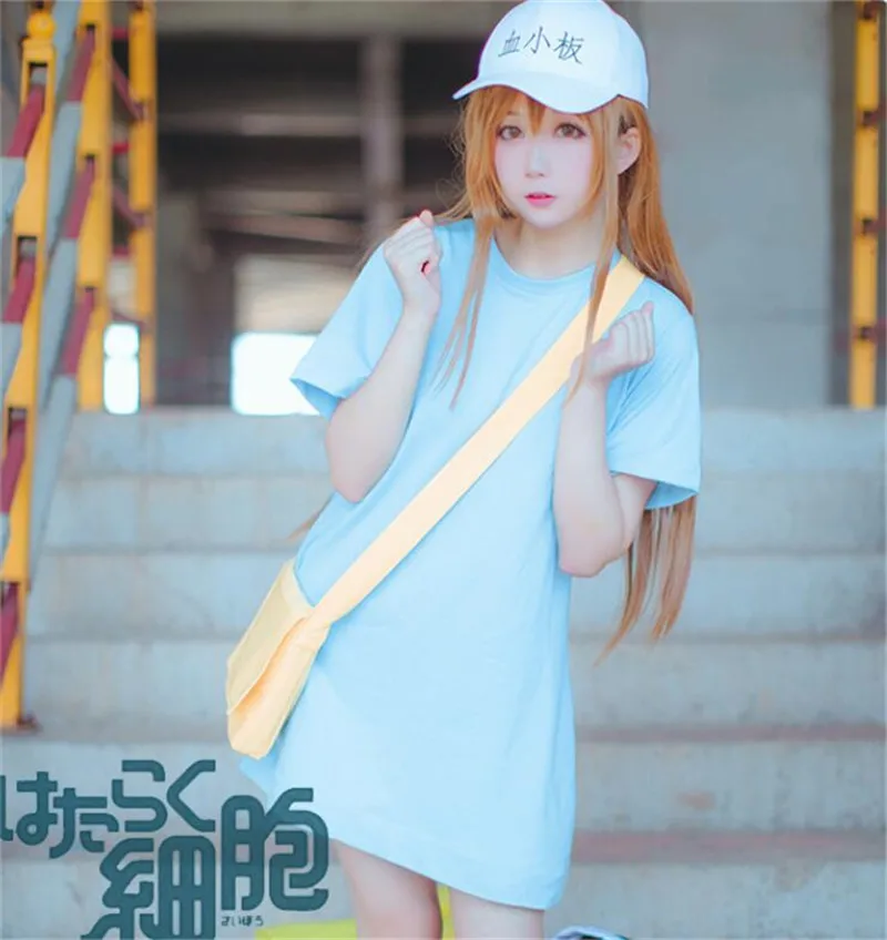 Anime Cells At Work Cosplay Hataraku Saibou Red Blood Cell White Blood Cell  Sekkekkyu Platelet Kesshoban Costume Uniform Set - AliExpress