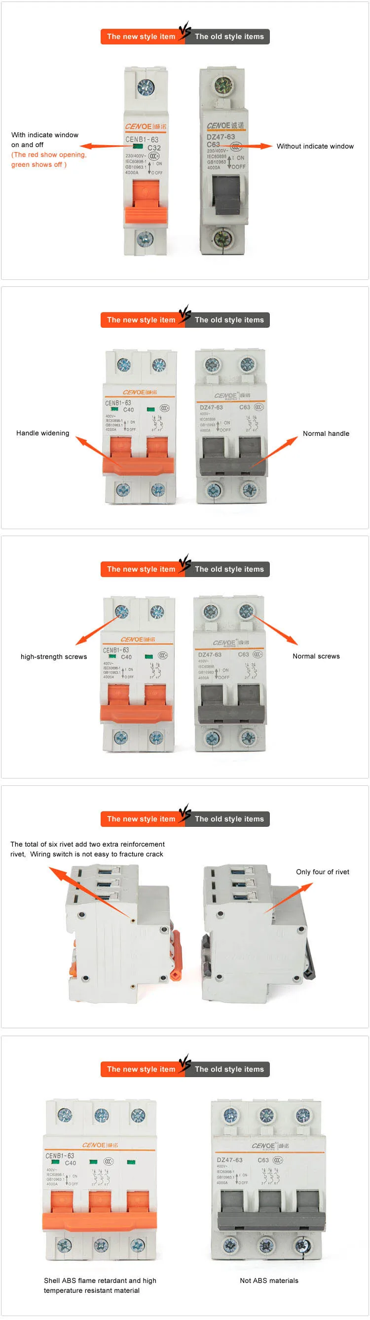 Capacidade de Ruptura para Edifícios Residenciais e de Escritório Breaker com 10000 High Moda Forma 32a 440vac 4 p Circuit 2020 End 3 2017 high end moda forma 32A 440VAC