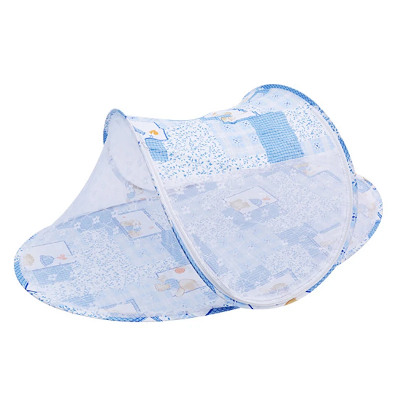 Многофункциональные детские постельные принадлежности для кроватки, складные Мультяшные москитные сетки для новорожденных, матрас для