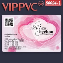 A50024-1 онлайн-шаблон для изготовления визиток для однолицевой печати полупрозрачная визитная карточка