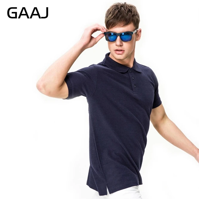 GAAJ Polo, мужская рубашка из 100 хлопка, высокое качество, однотонная одежда с воротником, американский гольф, известный бренд, рубашка поло для мужчин и женщин, унисекс, Summe