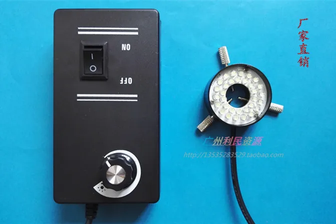 

Visual Light Source Industrial Illuminator LED Ring Light Source 15mm Inner Dia 32 LED Lights Infrared 850nm 940nm