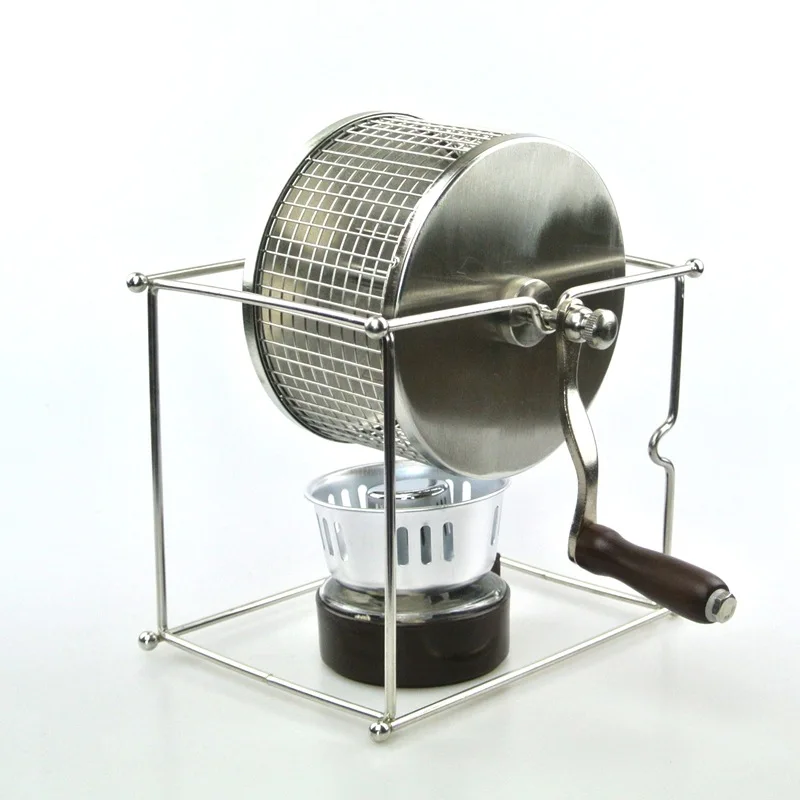 

Hand Washing machine Coffee beans baking machine DIY small stainless steel Roller baking machine