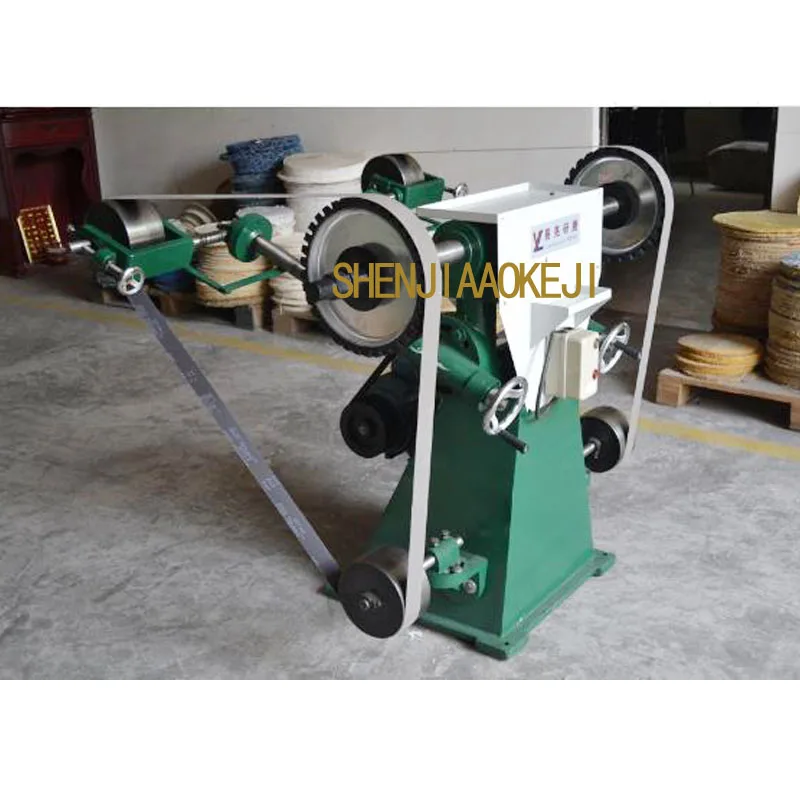 electric sand belt machine Triangle sand belt grinding polishing machine swing arm type Telescopic sandblasting machine 4kw 1PC