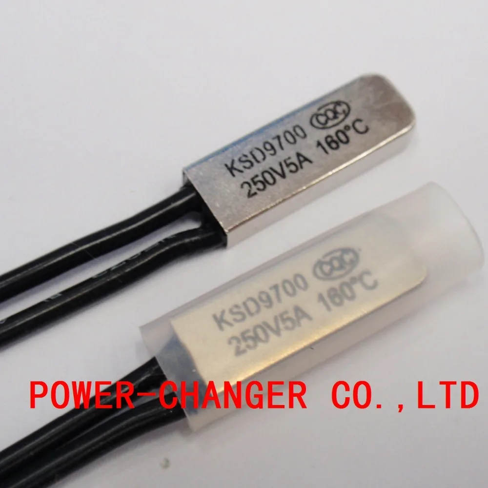 50 шт. термостат 10C-240C KSD9700 160C 165C 170C 175C 180C 190C195C биметаллический дисковый Температура переключатель протектор градусов по Цельсию