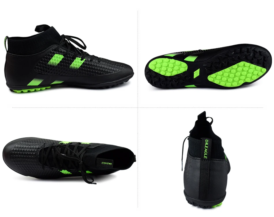 ankle high soccer boots
