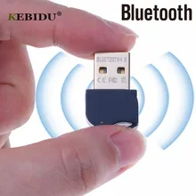Kebidu USB Беспроводной Bluetooth 4,0 адаптер USB Dongle приемник передатчик двойной режим для компьютер бесплатно драйвер Newsest
