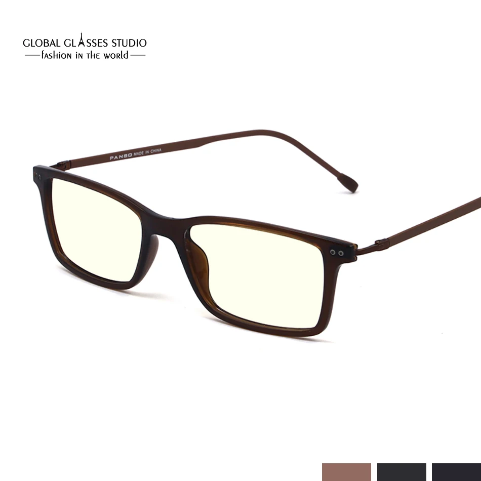 

Ultra-Light Anti UV Anti Glare Anti Harmful Blue Light Eyestrain Relieving Computer lady Eyewear Video Gaming men Glasses B3660