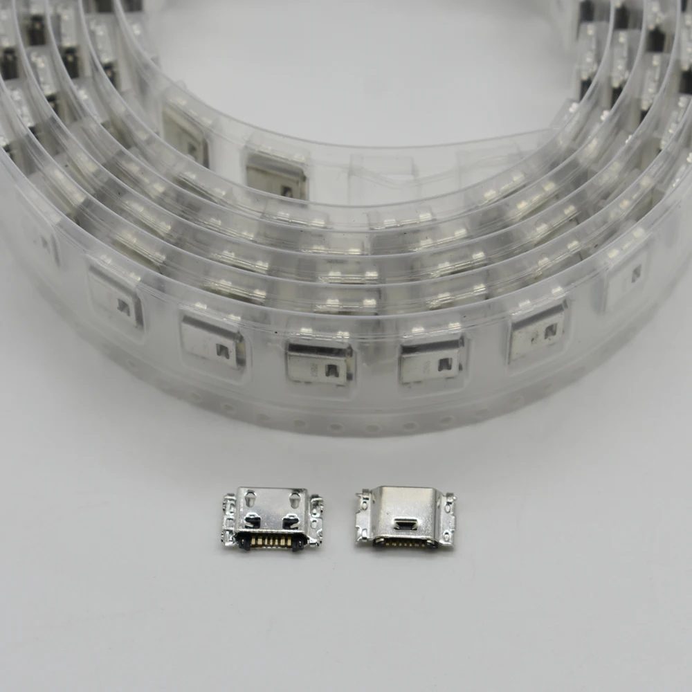 50 шт./лот Micro USB гнездо разъема порта зарядки зарядное устройство разъем док-станции для samsung J5 J500 SM-J500 J1 J100 SM-J100 J3 J300F J7