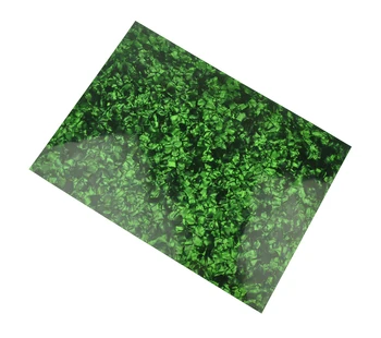 

A4 Size 0.46mm Pearl Green Celluloid Sheet 210x297mm for Pickguard Custom Inlays Guitar Pick Luthier