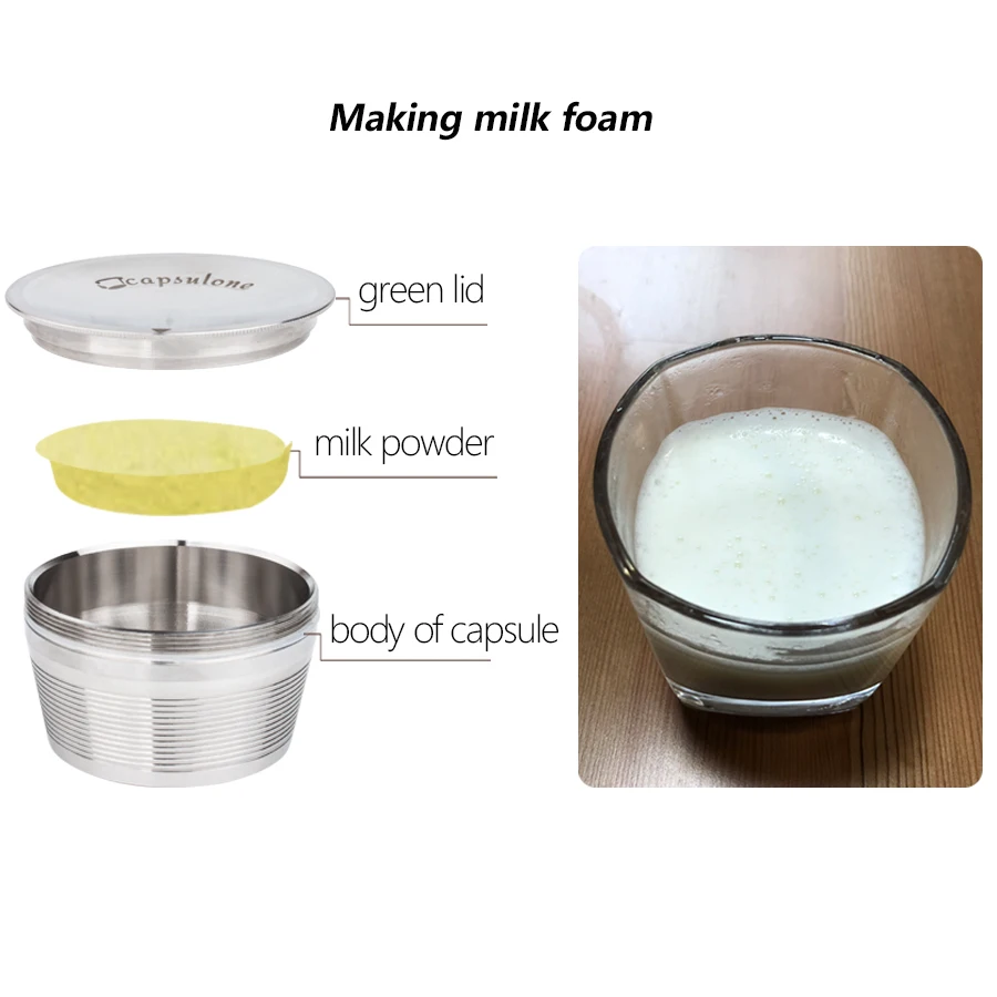Capsulone/нержавеющая сталь металл dolcegusto машина совместима многоразового использования/подарок Nescafe dolcee gusto Кофе Кафе капсулы