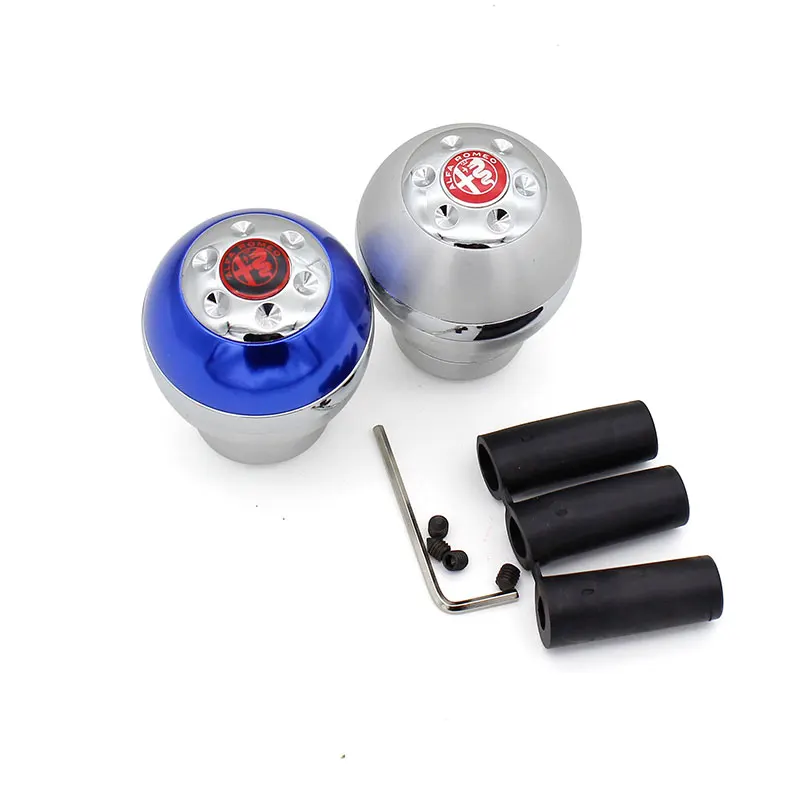 

YONGXUN for alfa romeo colour LOGO Metal Car Auto Manual Shift Knob Gear Head Shifter Stick Alloy car styling