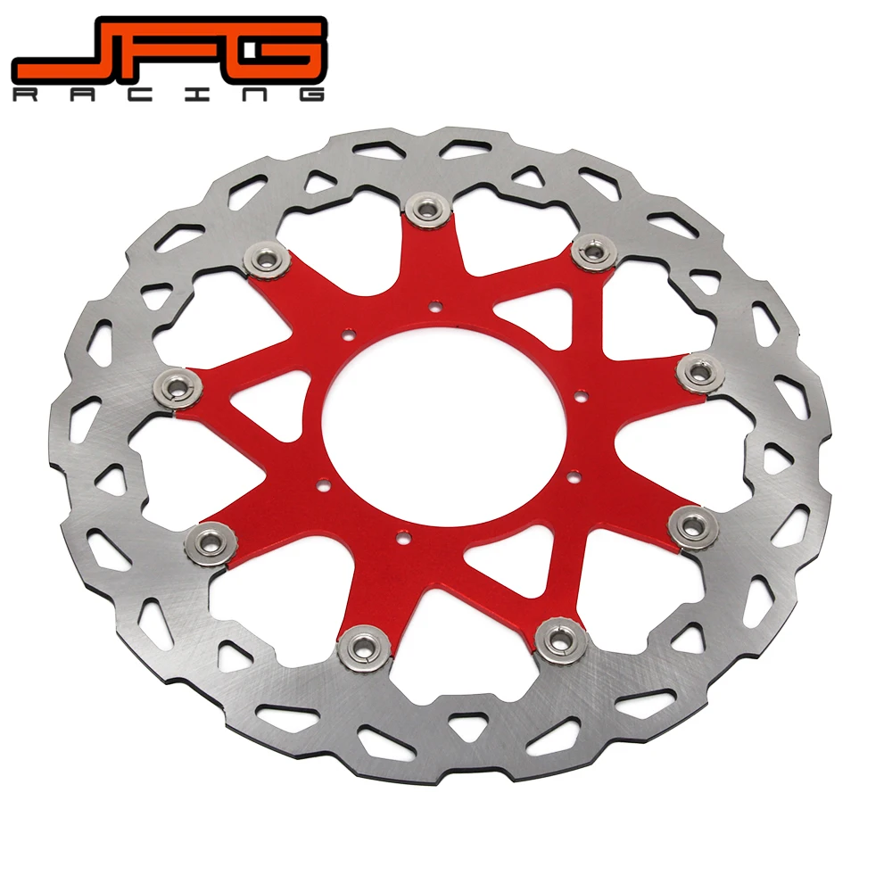 

JFG 320MM Oversize Front Floating Brake Disc Rotor For CR CRF CR125 CR250 CR500 CRF250R CRF250X CRF450R CRF450X Motocross Enduro
