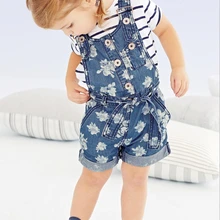 Лидер продаж, летние костюмы для маленьких девочек комплекты хлопковой одежды для девочек от 0 до 2 лет, Детская футболка в полоску, комбинезон и ремень