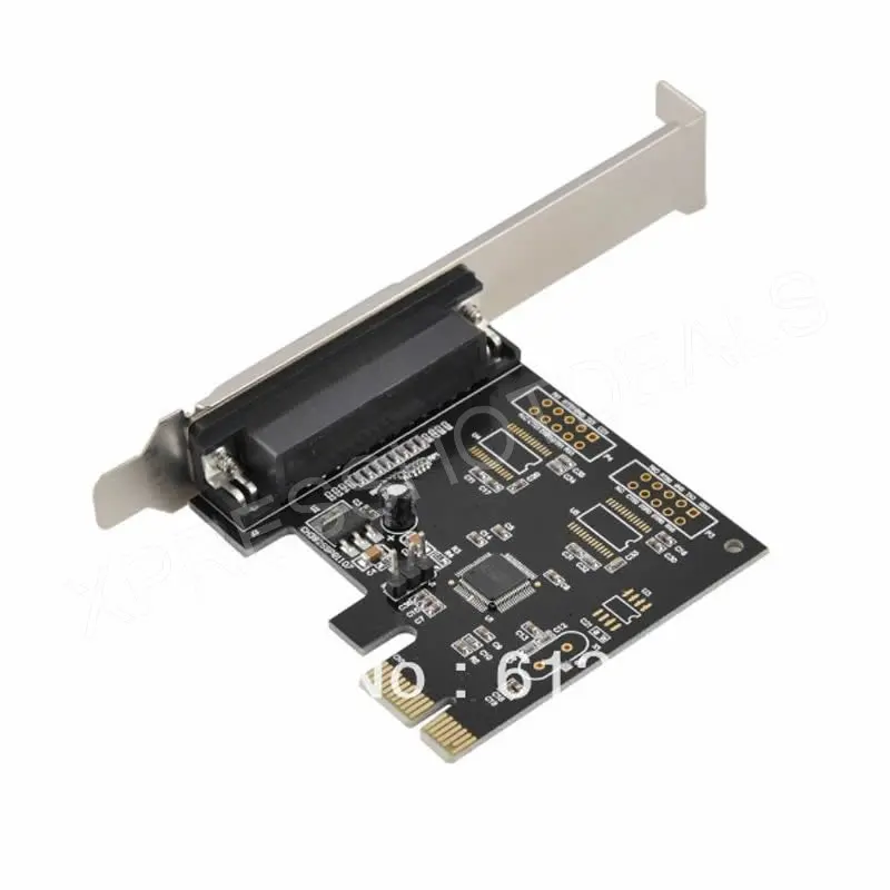 PCI E параллельный порт DB25 LPT адаптер для принтера с низкопрофильным