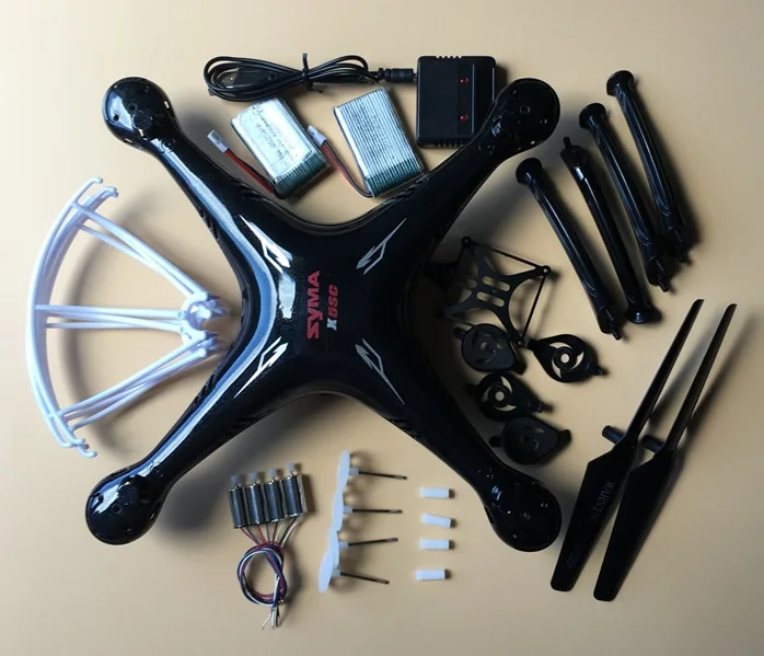 

Props Propellers Motor A B Body Cover USB Charger Battery Receiver X5SC X5SW SYMA R/C Quadcopter Rc Toys Spare Parts Accessories