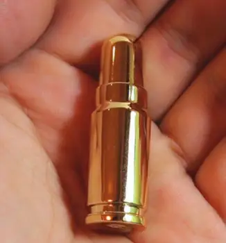 

Gold snuff bullet storage case mix color for option -free shipping