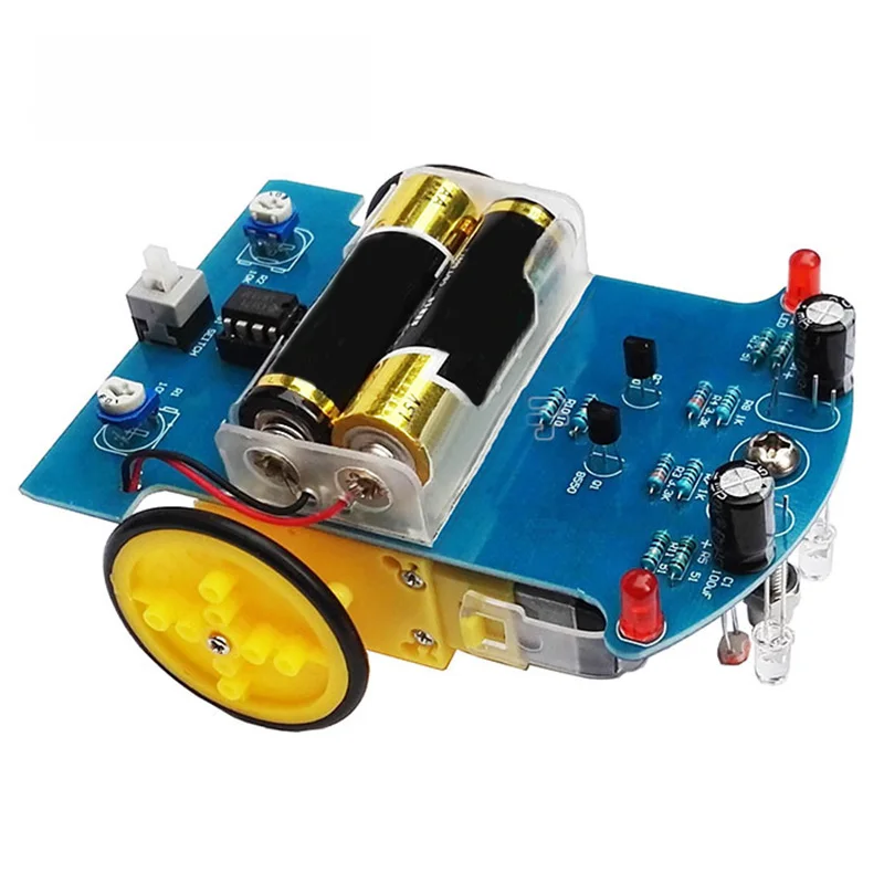 

Intelligent Tracking Smart Car Robot DIY Kits with TT Motor Wheel Electronic XXM8