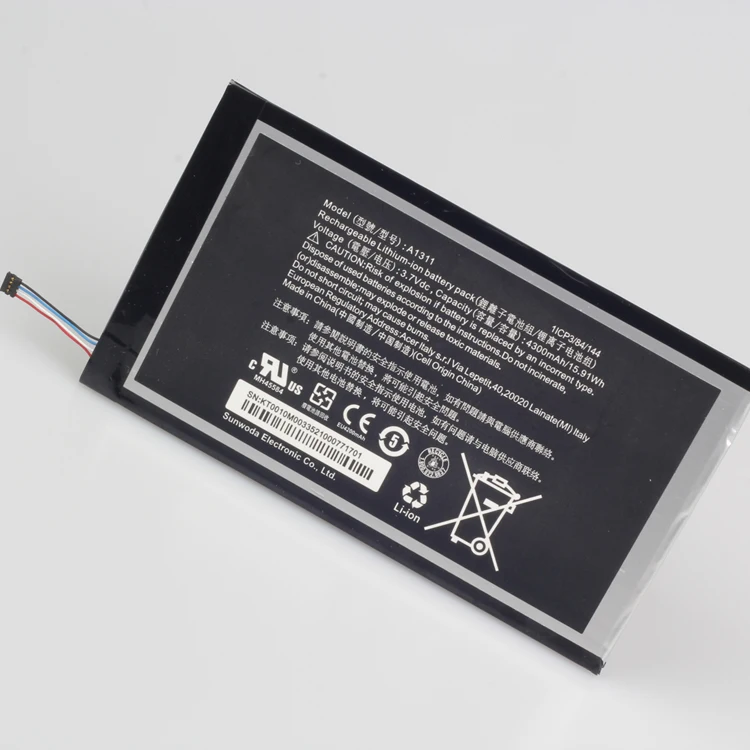 

ALLCCX high quality Tablet PC battery A1311 for Acer Iconia Tab 8 A1-830 with good quality