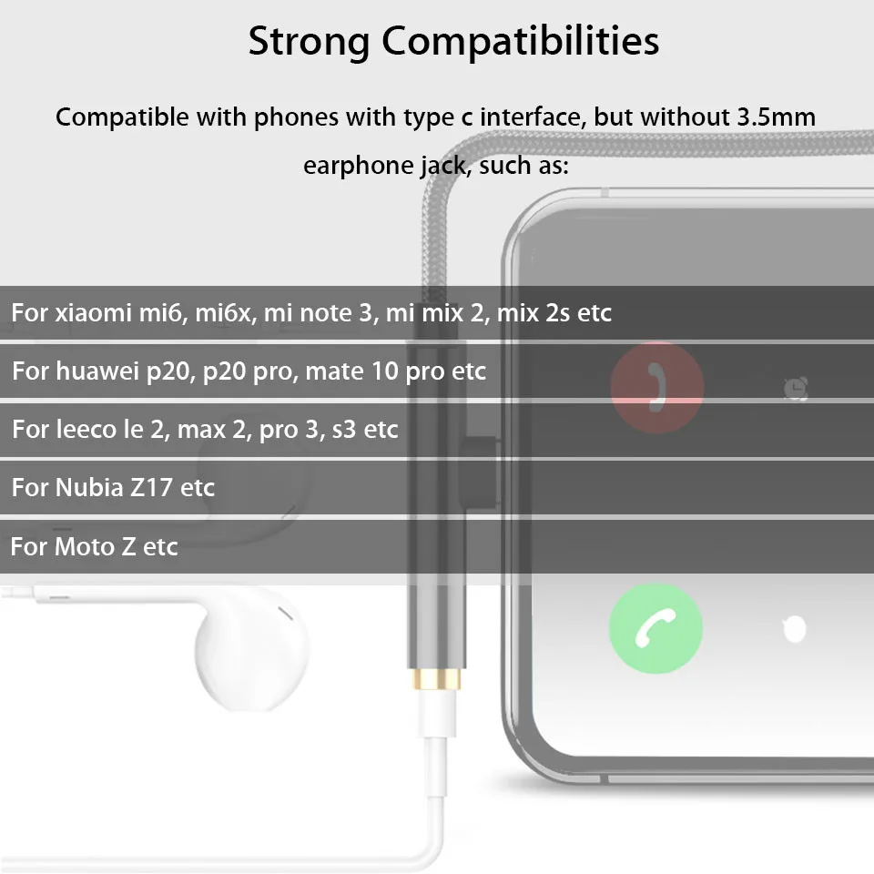 90 градусов Тип usb C до 3,5 мм разъем для наушников адаптер Usb-c дополнительный разъем для наушников аудио сплиттер адаптер для Xiaomi Mi8 Mi6 Pro Mix2 Note3