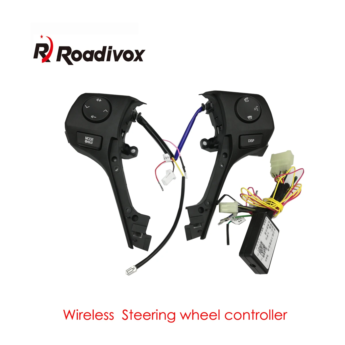 

Wireless Buttons Bluetooth Phone Steering Wheel Audio Control Button For TOYOTA Corolla RAV4 2014 2015 Car Styling