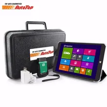2017 Newest Vpecker Easydiag V9.7 WIFI OBD2 Automotive Scanner + 8 inch Win10 Dual OS Tablet Auto Car ODB OBD2 Scaner Automotivo