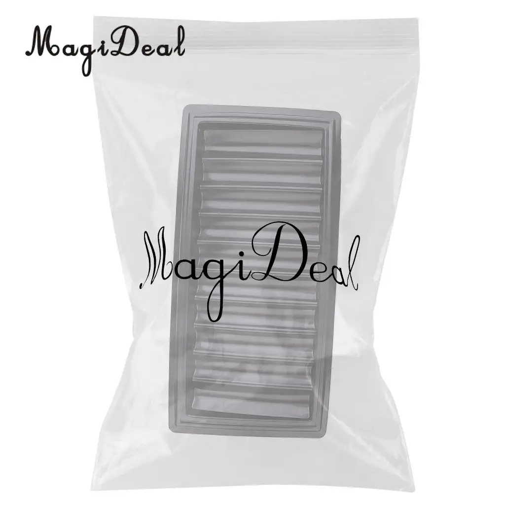 MagiDeal High Quality 1Pc Poker Chips Tray Storage Case 500 Chips for Funny Party Club Home Casino Game Acce Black Novelty Gifts