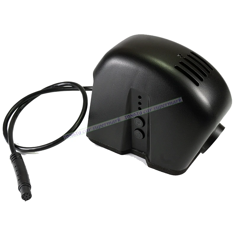 Dash Cam Novatek96658 sony IMX323 Wi-Fi 1080P Автомобильный регистратор DVR видео Регистраторы для Audi A1 A3 A4 A5 A6 A7 Q3 Q5 Q7 - Название цвета: Black shell