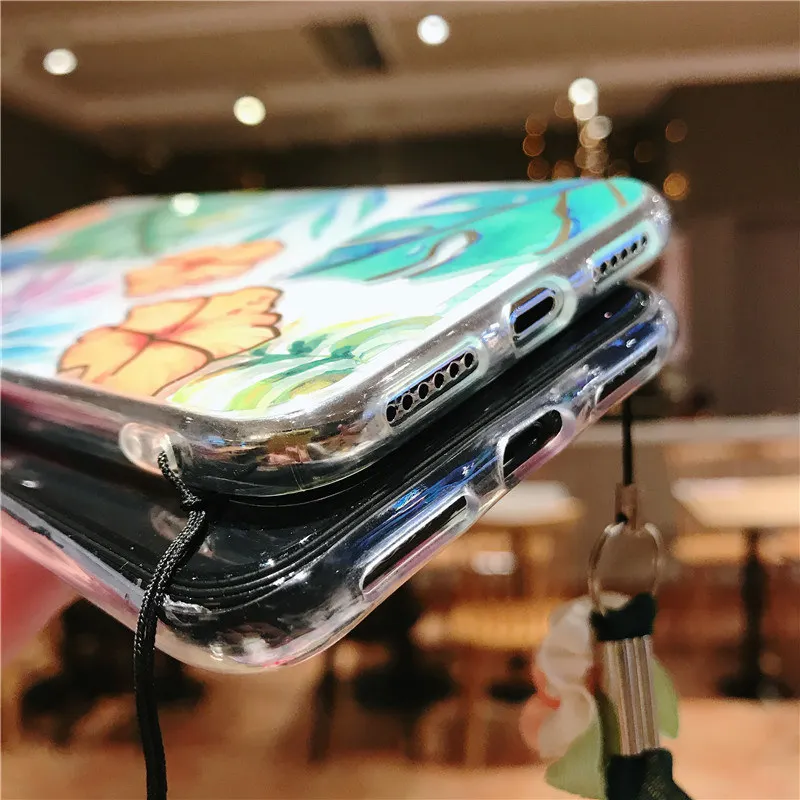 Plating floral iPhone 7 plus case (6)