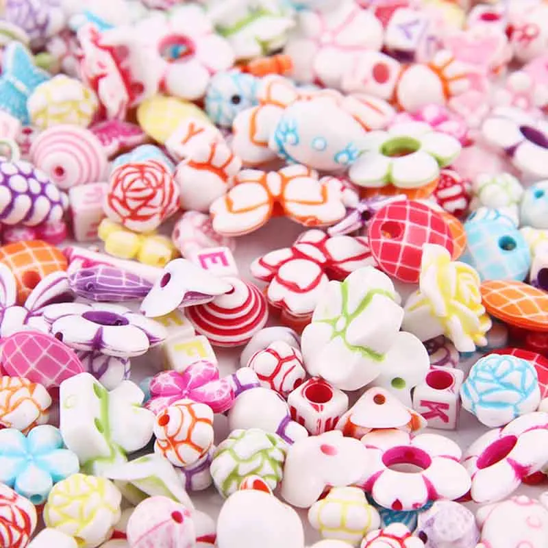 DIY бисерные игрушки 500 г сумка для детей ручной работы бисерные игрушки Детский браслет ручной работы материал ожерелья девочка создать подарок - Цвет: Серебристый