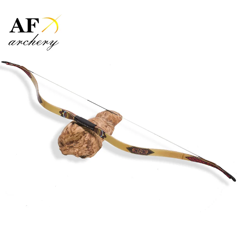 

15-50# Si Cai special Bow Archery Handmade Laminated Bow Black Walnut 3K Carbon core Recurve Bow for Hunting and Shooting