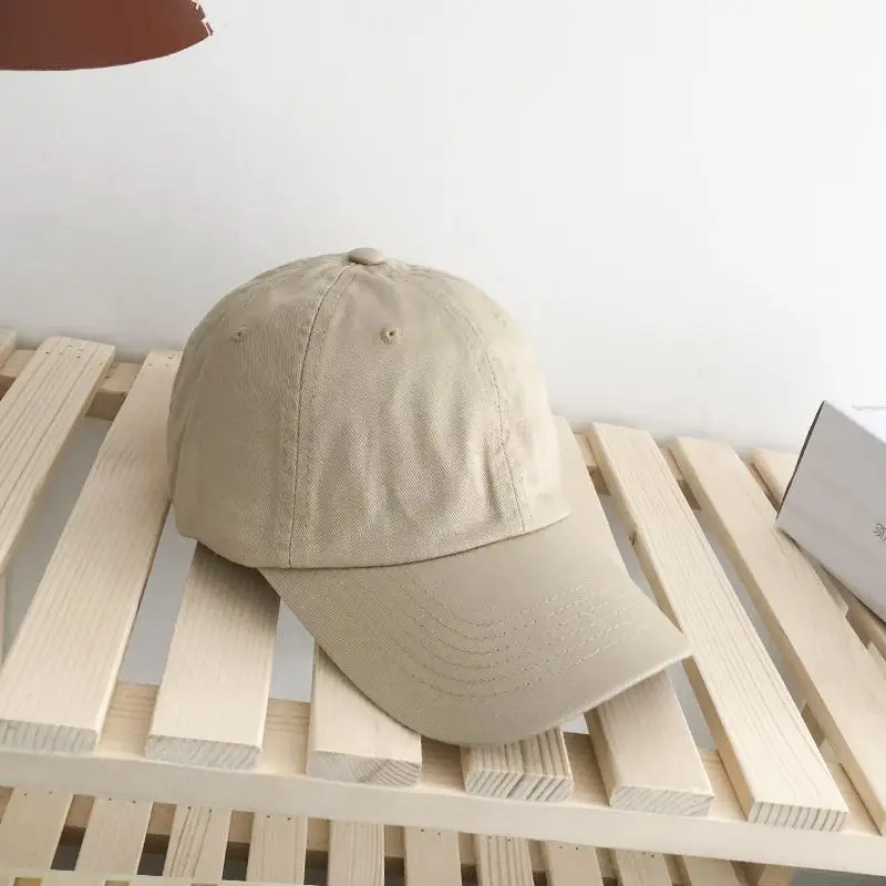 COKK, бейсбольная кепка, мужская, мягкая, Snapback, шапка для папы, женские, однотонные шапки для мужчин, кепка s Casquette, мужская, для спорта на открытом воздухе, Gorras, новинка - Цвет: Бежевый