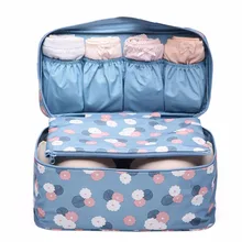 Portable Travel Organizer Cosmetic Bag Women Underwear Bra Toiletry Wash Storage Case Makeup Bags In Bag korean handbags