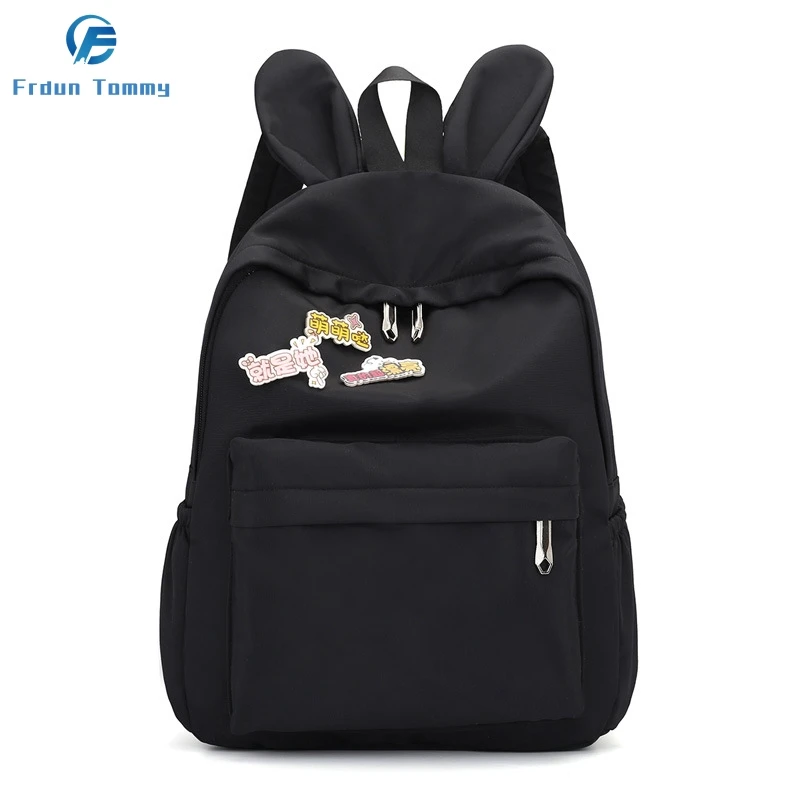 

2019 new style Girl shoulder bag simple wild Korean Sen nylon waterproof shoulder student backpack custom high quality bags