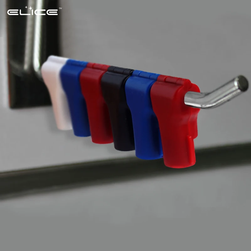 elderly sos alarm 100 piece/Bag EAS Security Euroslot hook stop lock of stem hooks anti theft Euro tags keypad ring alarm