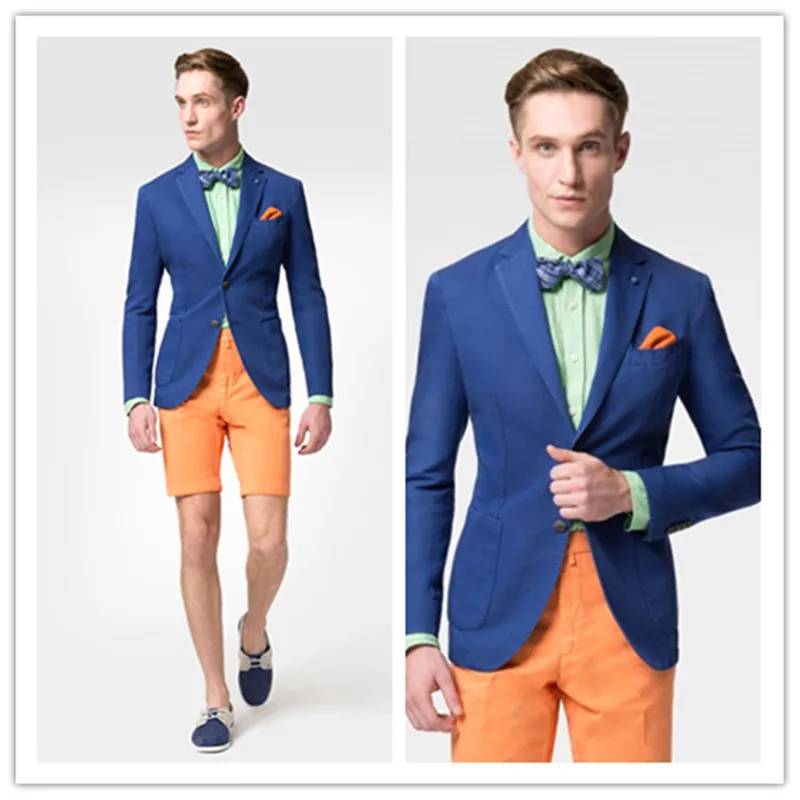 

New Spring Fashion Brand blue Blazer Men High Quality 2 button Casual Suit Jacket Men Slim Fit blazer