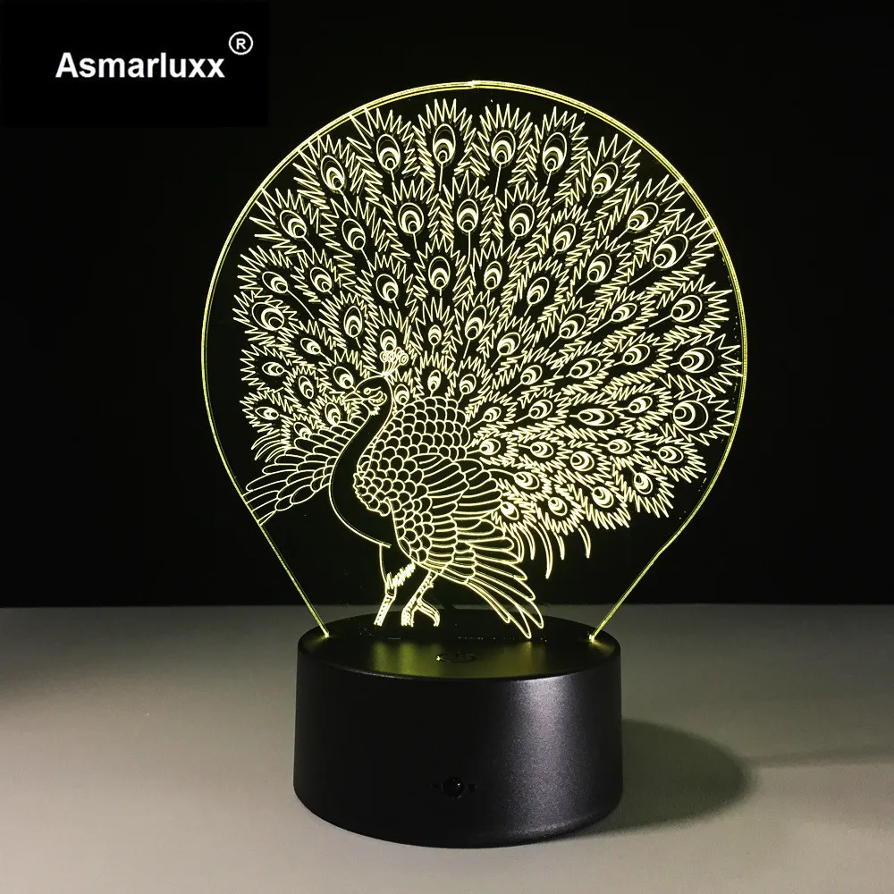Asmarluxx 3d led lamp11204