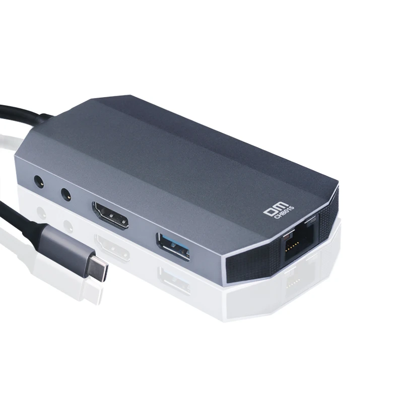 9 в 1 type c концентратор с usb3.0 TF карта SD карта HDMI PD аудио и 1000 Мбит/с ethernet порт Поддержка 4k