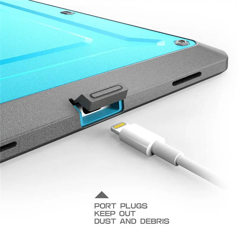 Capa protetora para ipad, estojo resistente com