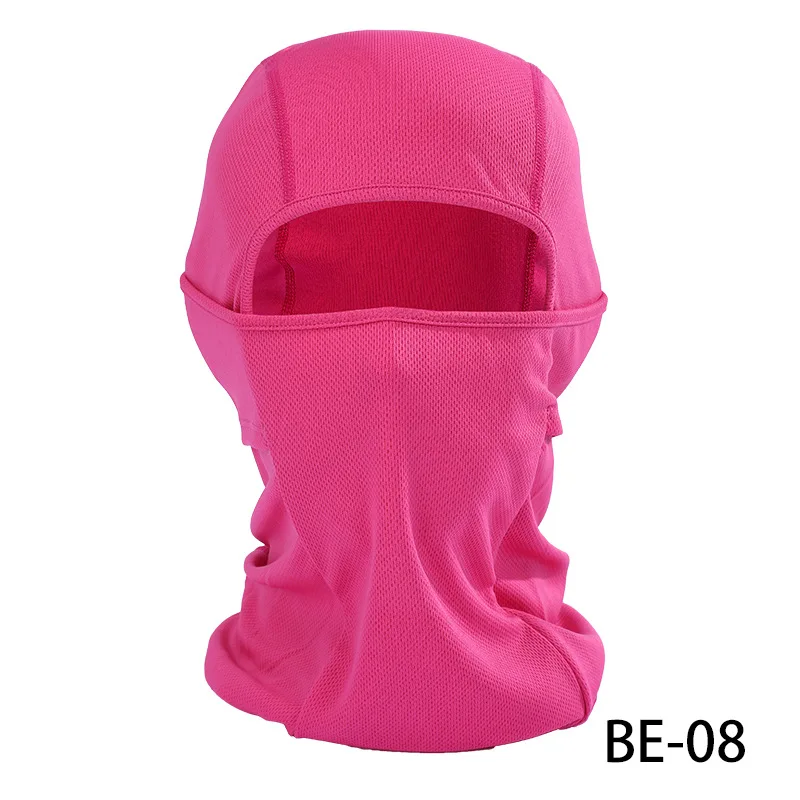 Аксессуары для лыжного шлема непромокаемая лицевая маска Защита лыжника мотоциклетная теплая дышащая страйкбол Велоспорт для мужчин лыжный шлем аксессуары - Цвет: 08 Rose Red
