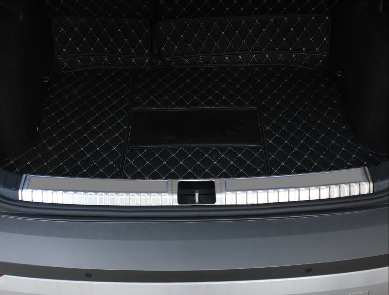 For Skoda Karoq 2017 2018 Stainless Steel Inner or Outer Rear Bumper