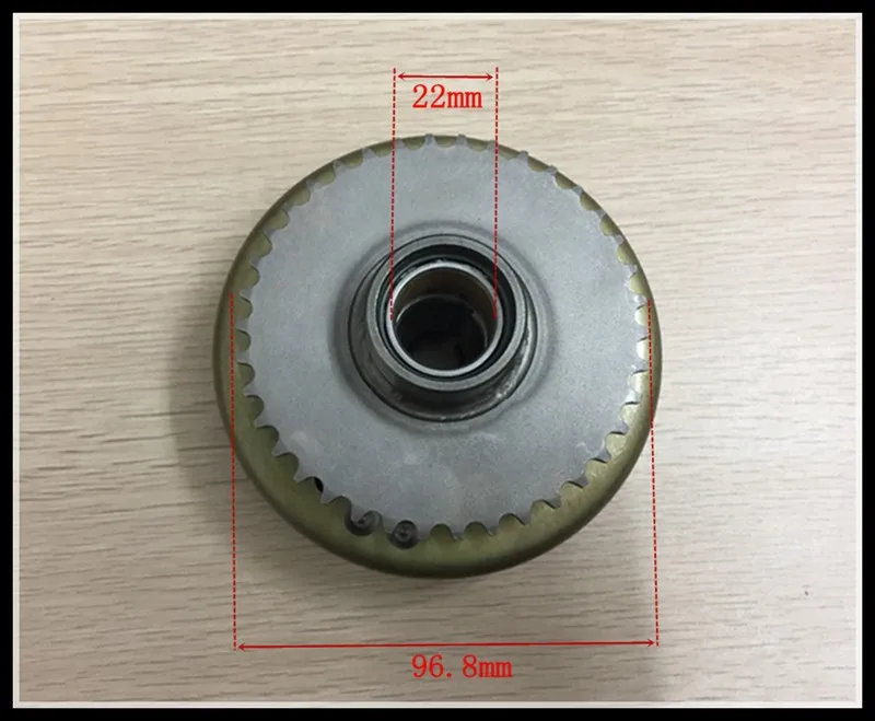 Клатч передач мотоцикла CBT250 CA250 DD150 DD250 ATV250 начиная диск 38 зубы|clutch gear|motorcycle clutch