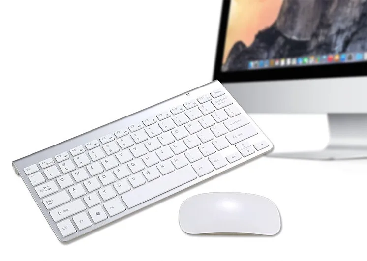 Набор беспроводной мыши и клавиатуры MAORONG TRADING для дома офиса клавиатура Для iMac 21 5