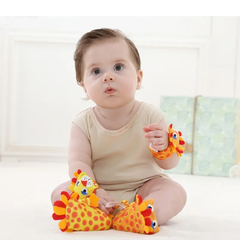 Sozzy Fashion Softy Baby Animal Socks PP Cotton Cartoon Mouth Foot Suit 0-12 Months Cute Children Sock |