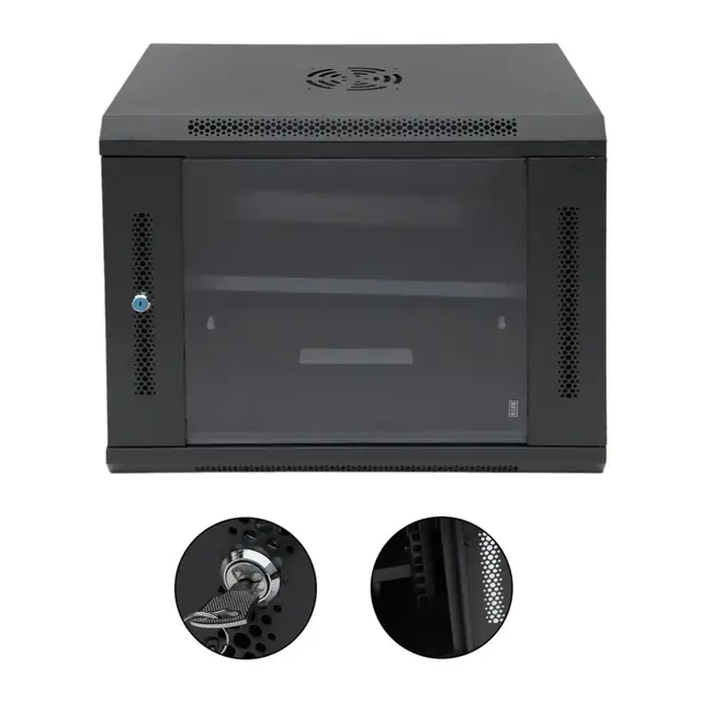 9u Standard Server Network Cabinet Enclosure Durable Data Comms